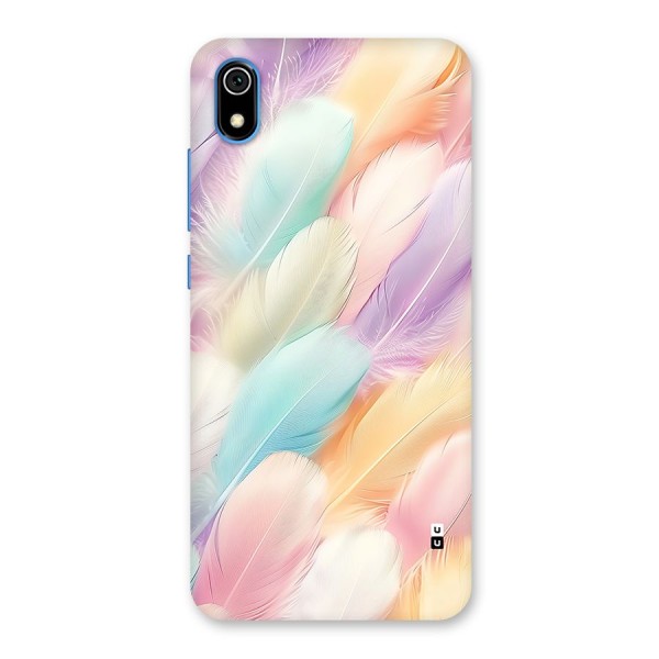 Pastel Feather Back Case for Redmi 7A