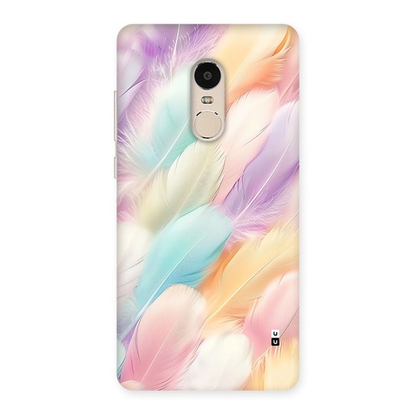 Pastel Feather Back Case for Redmi Note 4