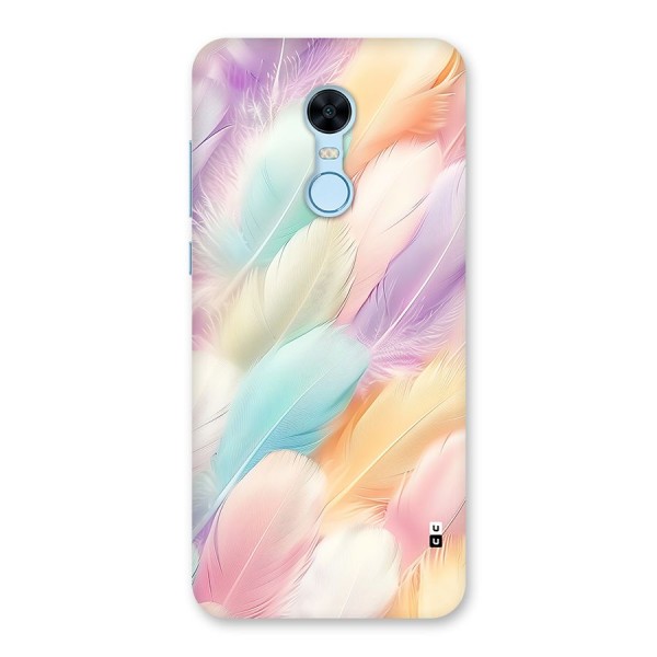 Pastel Feather Back Case for Redmi Note 5