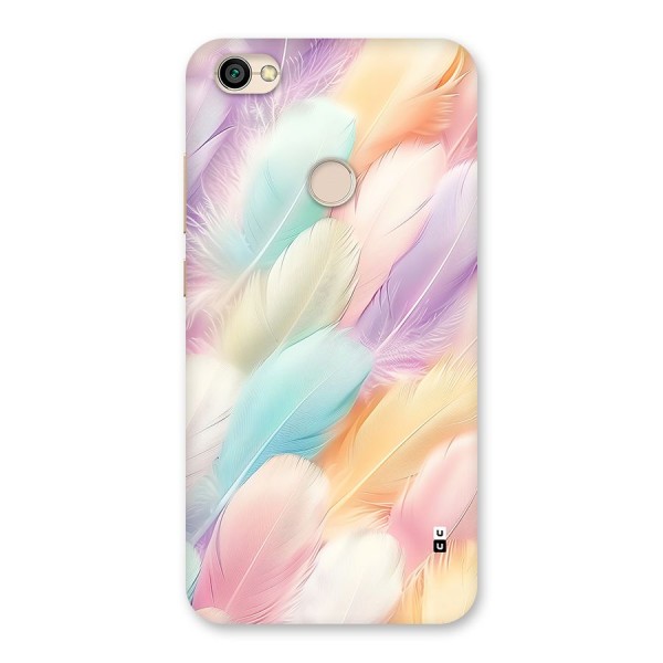 Pastel Feather Back Case for Redmi Y1 2017