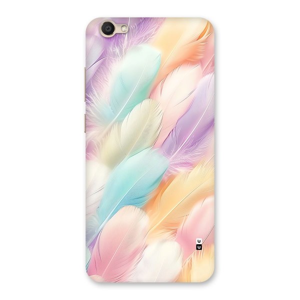 Pastel Feather Back Case for Vivo V5s