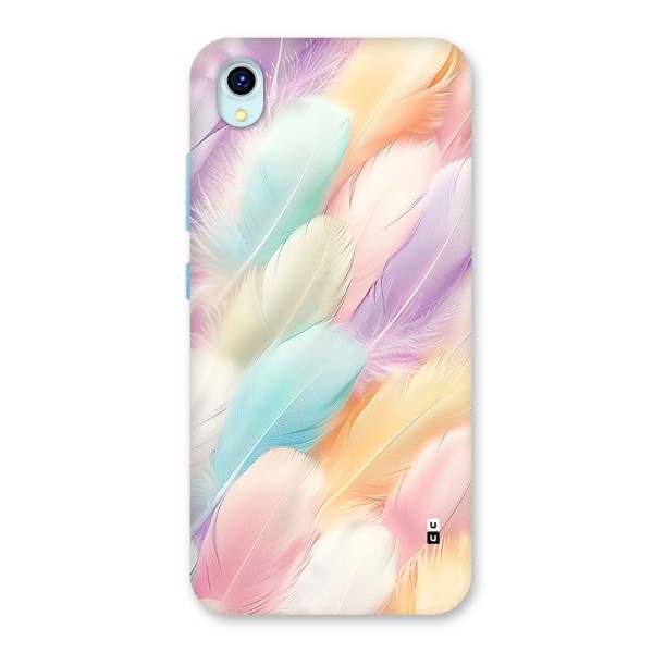 Pastel Feather Back Case for Vivo Y1s