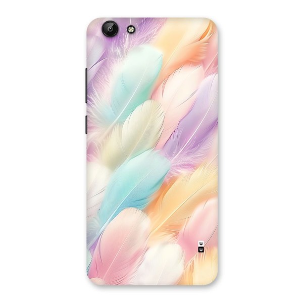 Pastel Feather Back Case for Vivo Y69