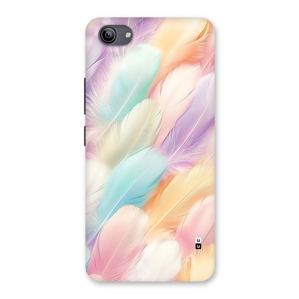 Pastel Feather Back Case for Vivo Y81i