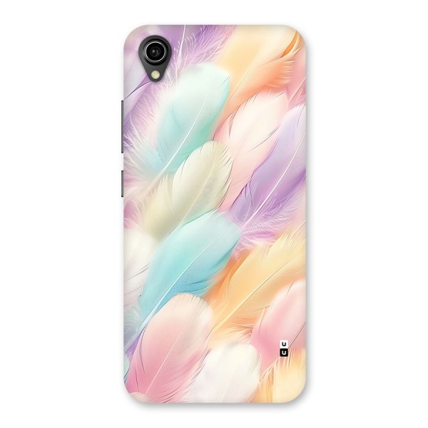 Pastel Feather Back Case for Vivo Y90