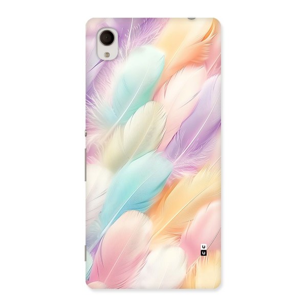 Pastel Feather Back Case for Xperia M4