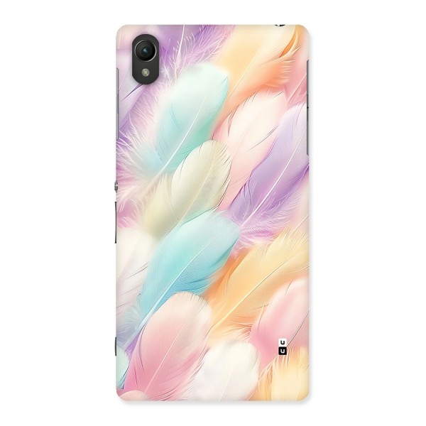 Pastel Feather Back Case for Xperia Z2