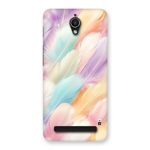 Pastel Feather Back Case for Zenfone Go