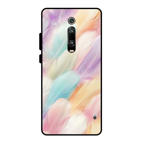 Pastel Feather Metal Back Case for Redmi K20 Pro