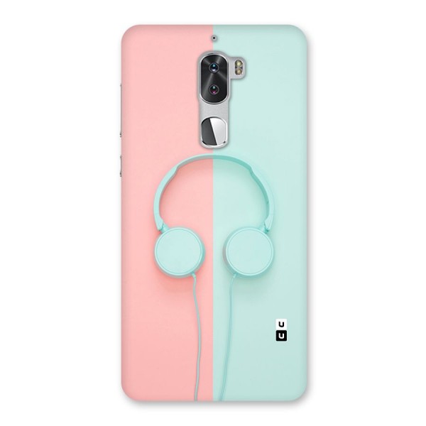 Pastel Headphones Back Case for Coolpad Cool 1