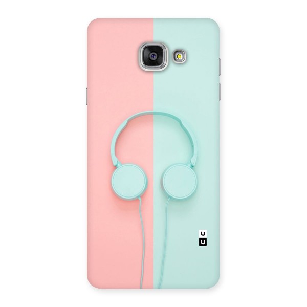 Pastel Headphones Back Case for Galaxy A7 2016