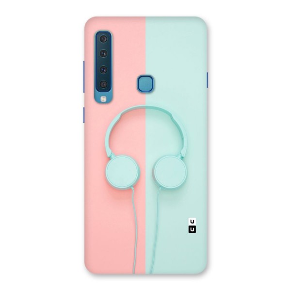 Pastel Headphones Back Case for Galaxy A9 (2018)