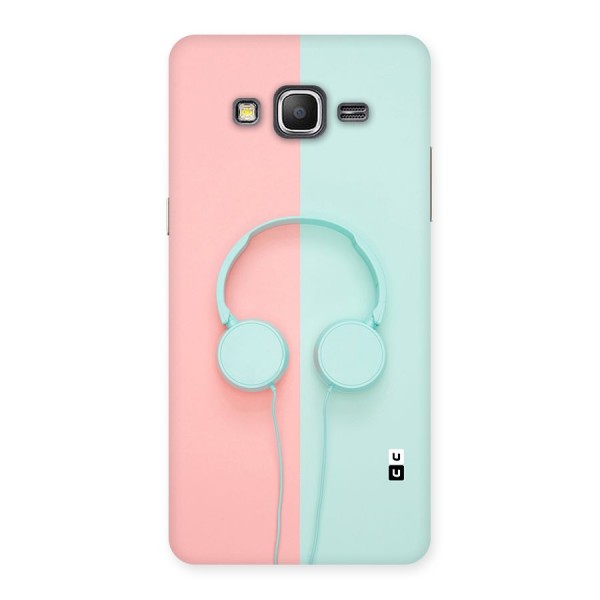 Pastel Headphones Back Case for Galaxy Grand Prime