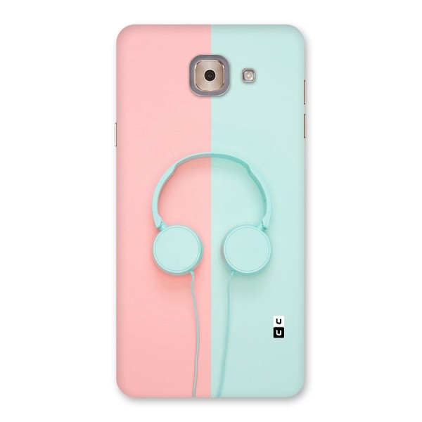 Pastel Headphones Back Case for Galaxy J7 Max