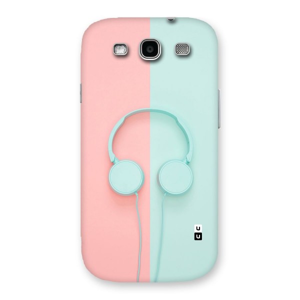 Pastel Headphones Back Case for Galaxy S3 Neo