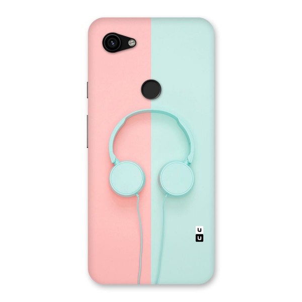 Pastel Headphones Back Case for Google Pixel 3a XL