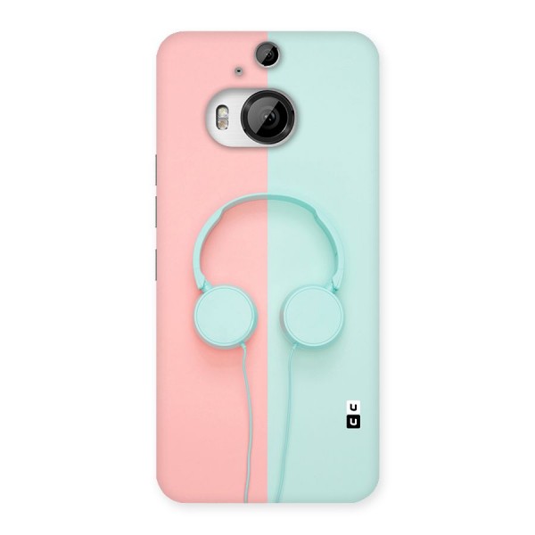 Pastel Headphones Back Case for HTC One M9 Plus