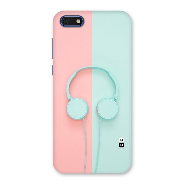 Pastel Headphones Back Case for Honor 7s