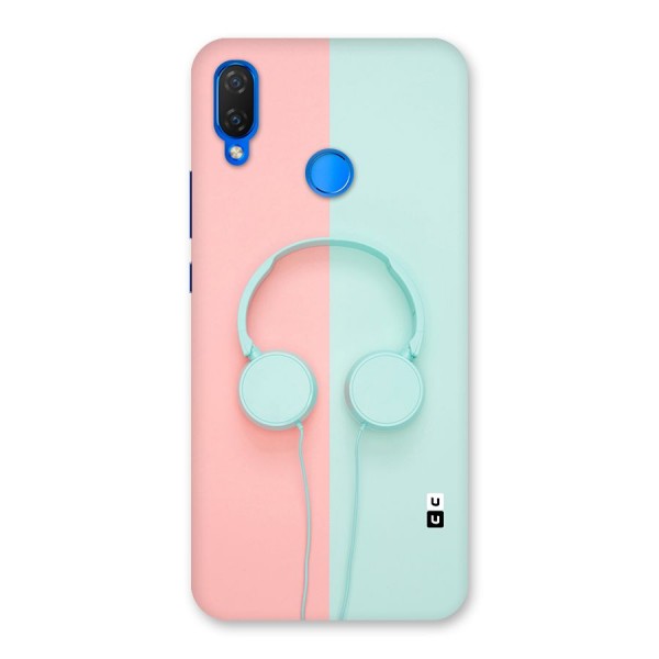 Pastel Headphones Back Case for Huawei Nova 3i