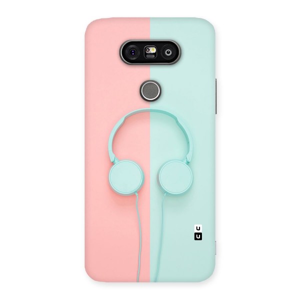 Pastel Headphones Back Case for LG G5