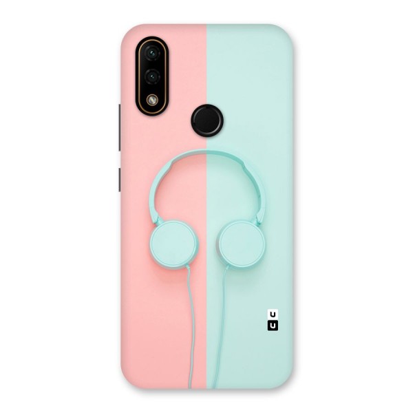 Pastel Headphones Back Case for Lenovo A6 Note