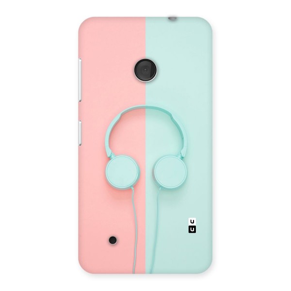 Pastel Headphones Back Case for Lumia 530