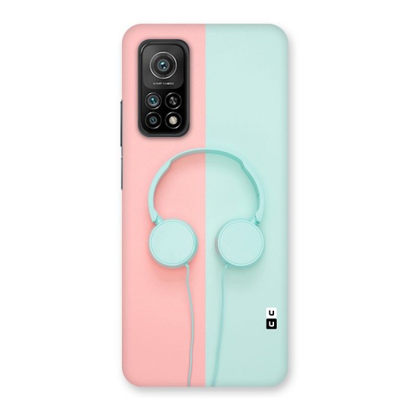 Pastel Headphones Back Case for Mi 10T Pro 5G