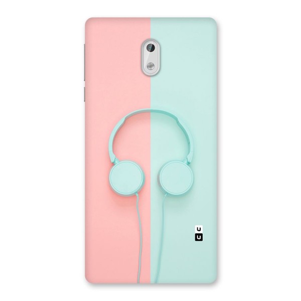 Pastel Headphones Back Case for Nokia 3