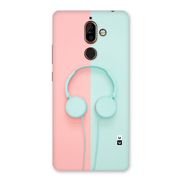 Pastel Headphones Back Case for Nokia 7 Plus