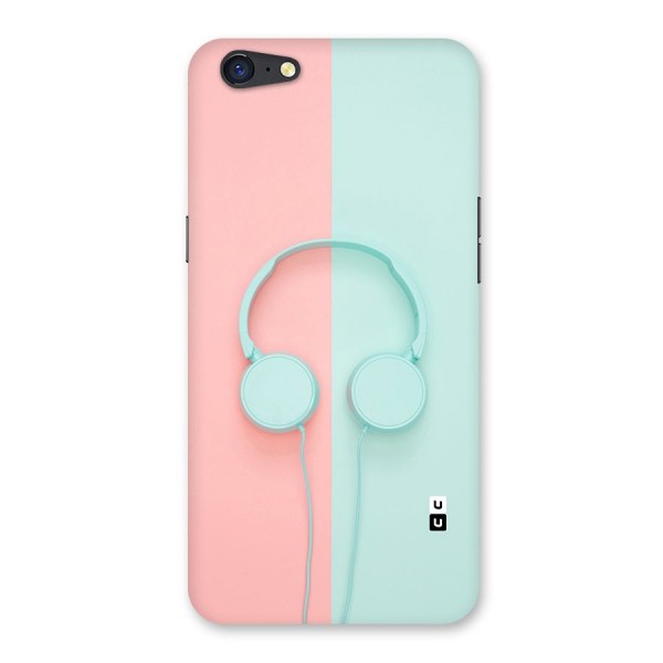 Pastel Headphones Back Case for Oppo A71