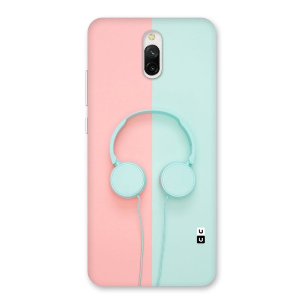 Pastel Headphones Back Case for Redmi 8A Dual