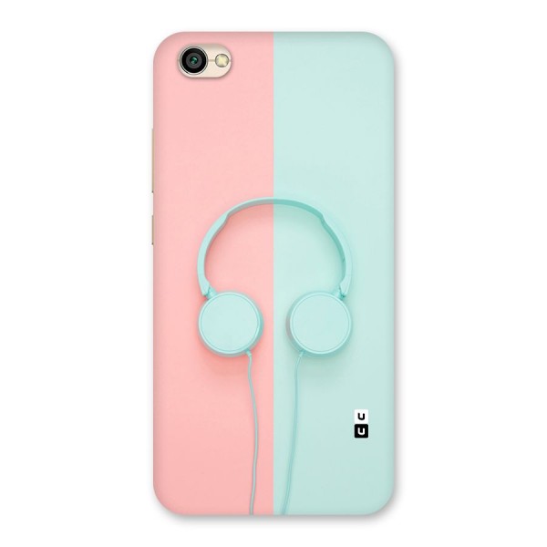 Pastel Headphones Back Case for Redmi Y1 Lite