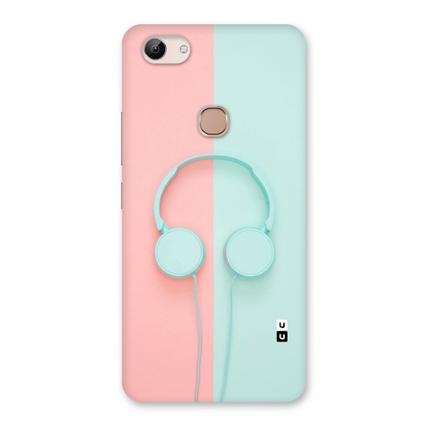 Pastel Headphones Back Case for Vivo Y83