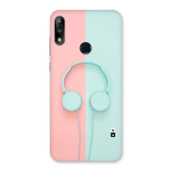 Pastel Headphones Back Case for Zenfone Max Pro M2