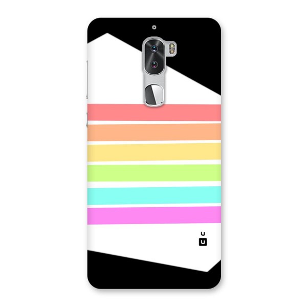 Pastel Pride Horizontal Stripes Back Case for Coolpad Cool 1