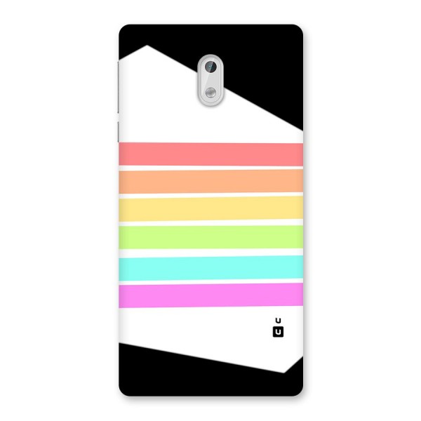 Pastel Pride Horizontal Stripes Back Case for Nokia 3