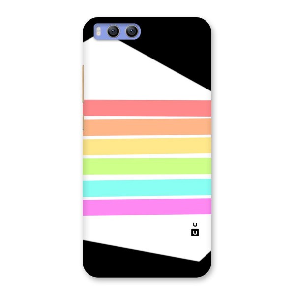 Pastel Pride Horizontal Stripes Back Case for Xiaomi Mi 6