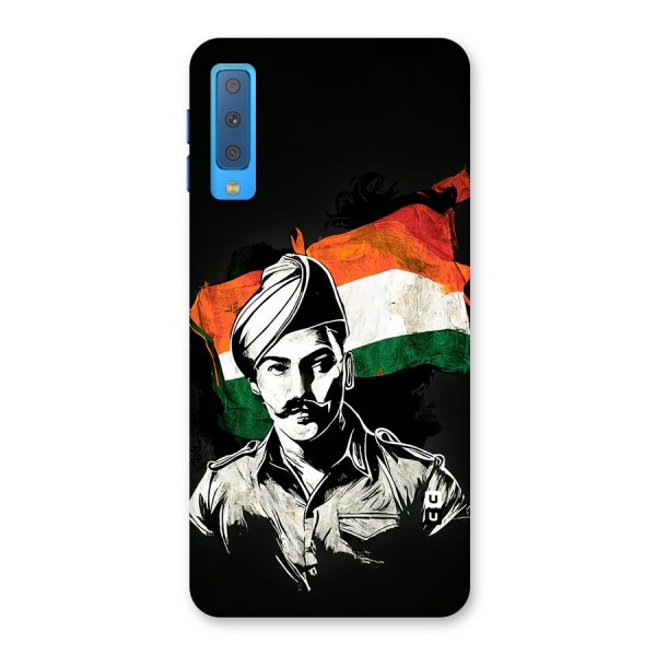 Patriotic Indian Back Case for Galaxy A7 (2018)