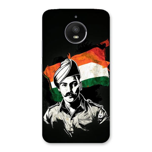 Patriotic Indian Back Case for Moto E4 Plus