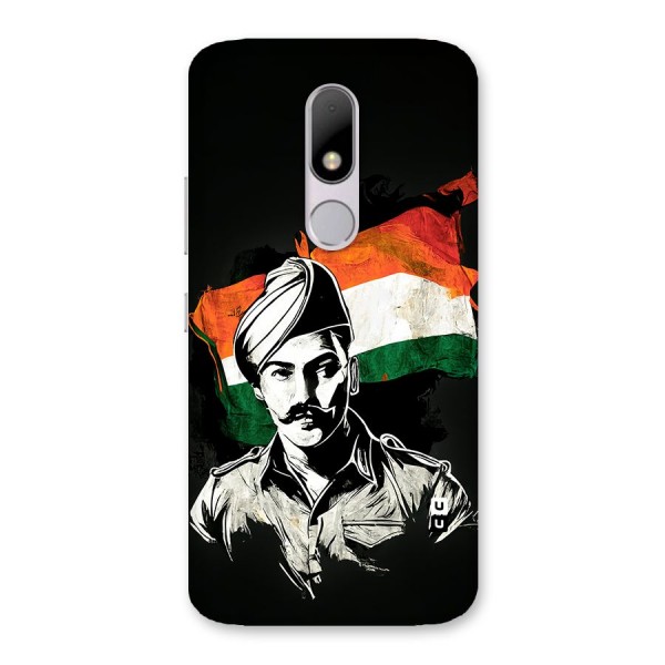 Patriotic Indian Back Case for Moto M