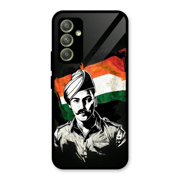 Patriotic Indian Glass Back Case for Galaxy A54