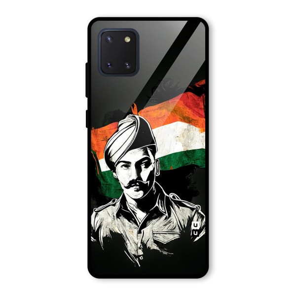 Patriotic Indian Glass Back Case for Galaxy Note 10 Lite