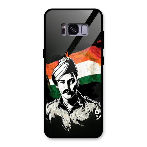 Patriotic Indian Glass Back Case for Galaxy S8