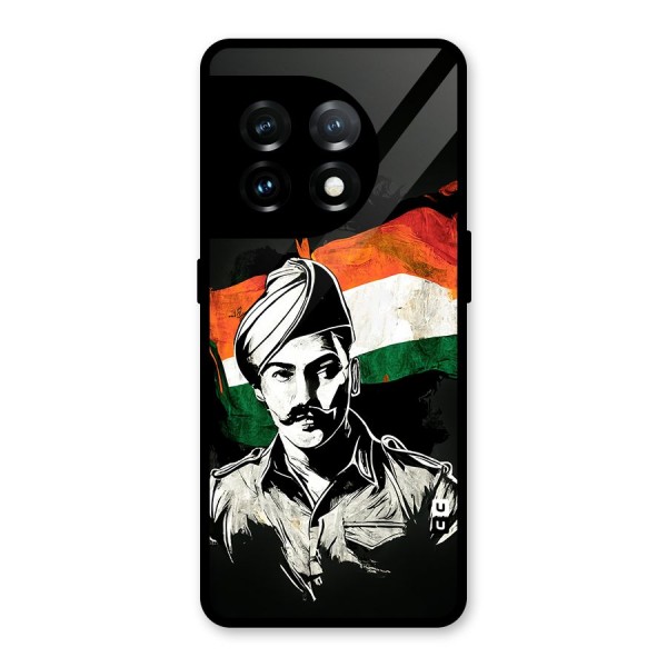 Patriotic Indian Glass Back Case for OnePlus 11