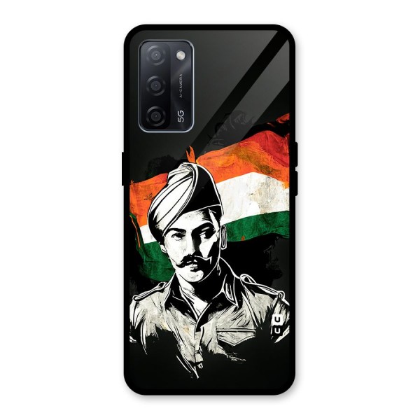 Patriotic Indian Glass Back Case for Oppo A53s 5G