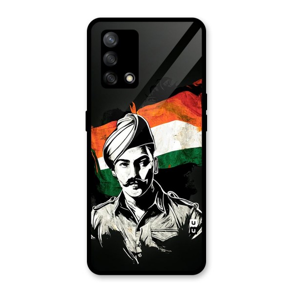 Patriotic Indian Glass Back Case for Oppo F19