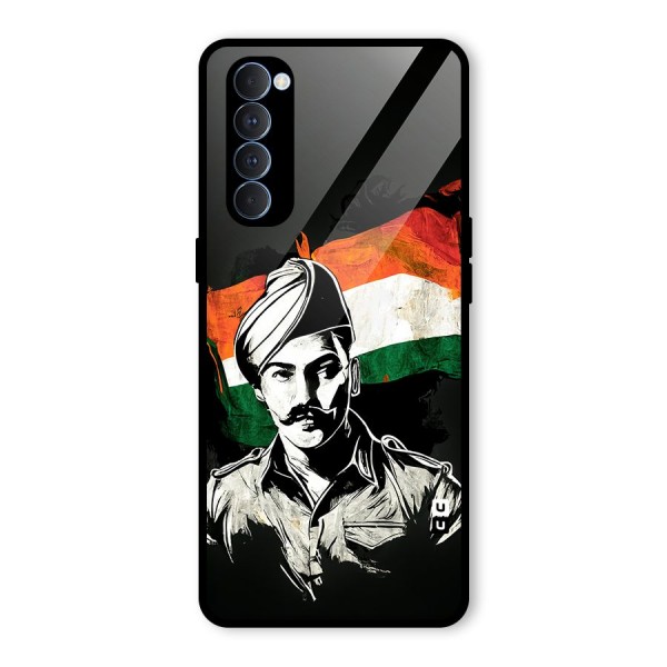 Patriotic Indian Glass Back Case for Oppo Reno4 Pro