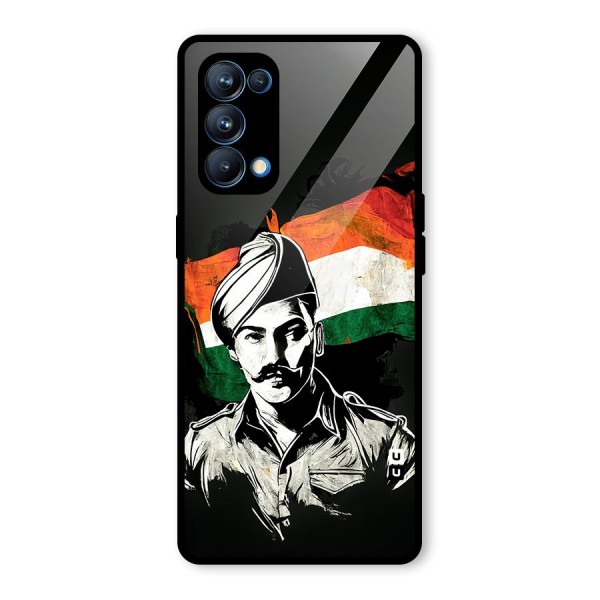 Patriotic Indian Glass Back Case for Oppo Reno5 Pro 5G