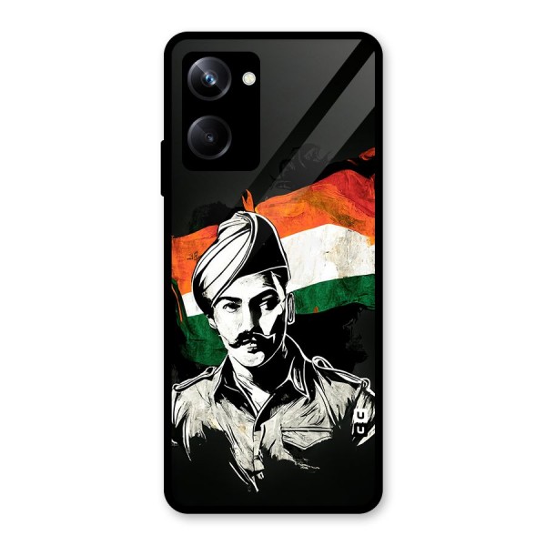 Patriotic Indian Glass Back Case for Realme 10 Pro