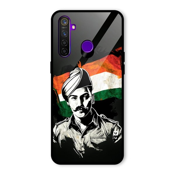 Patriotic Indian Glass Back Case for Realme 5 Pro